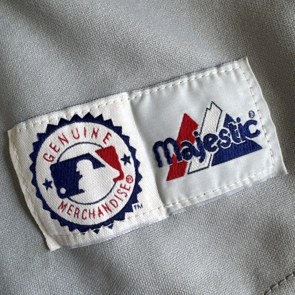 Majestic Cleveland Indians‎ Jersey vtg vintage grey jersey OG MLB baseball Small - Picture 2 of 10